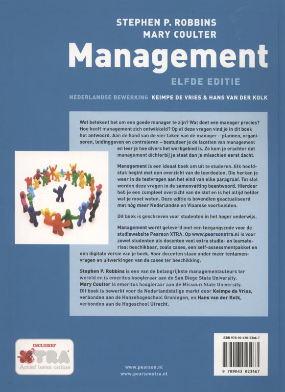 Achterkant van Management