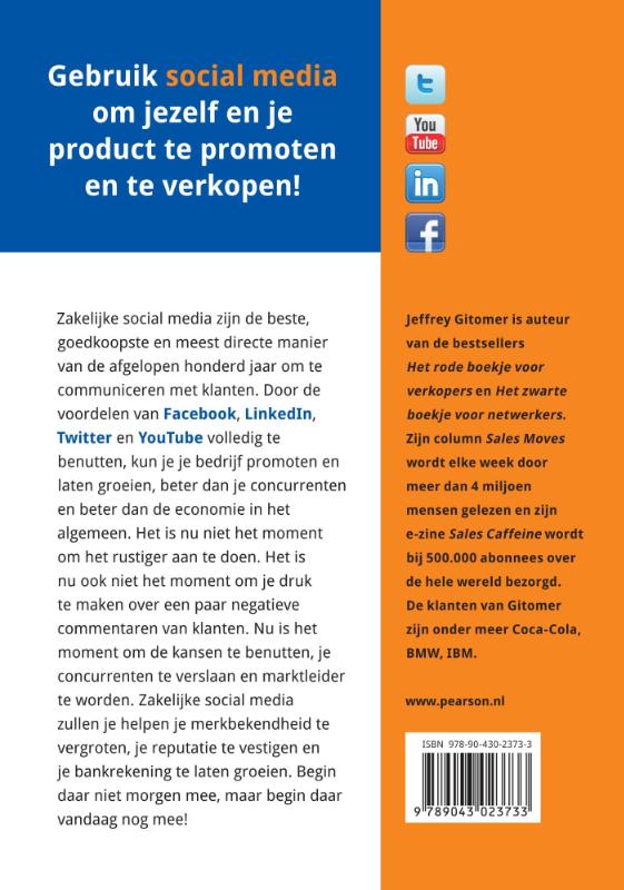 Achterkant van Het social media boekje