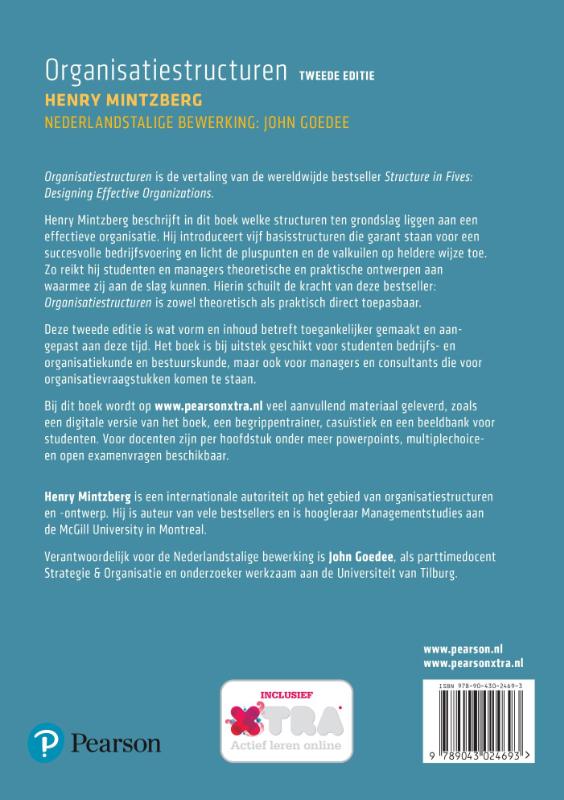 Achterkant van Organisatiestructuren