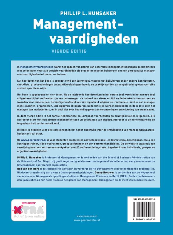 Achterkant van Managementvaardigheden