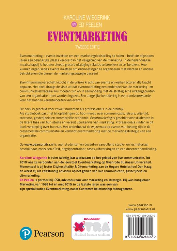 Achterkant van Eventmarketing