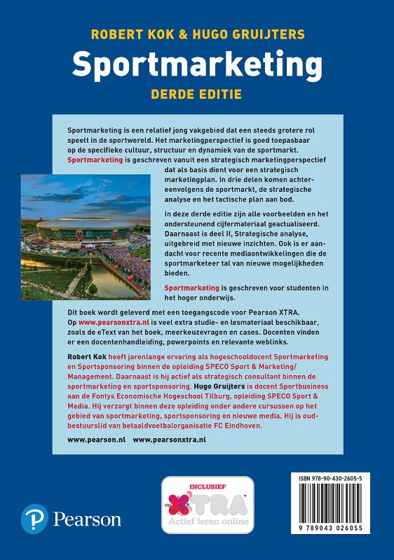 Achterkant van Sportmarketing