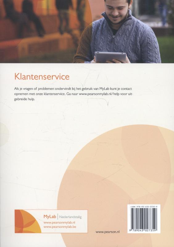 Achterkant van Principes van marketing