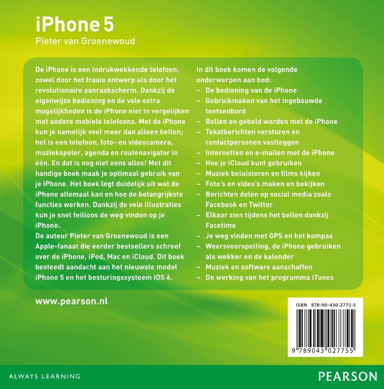 Achterkant van iPhone 5