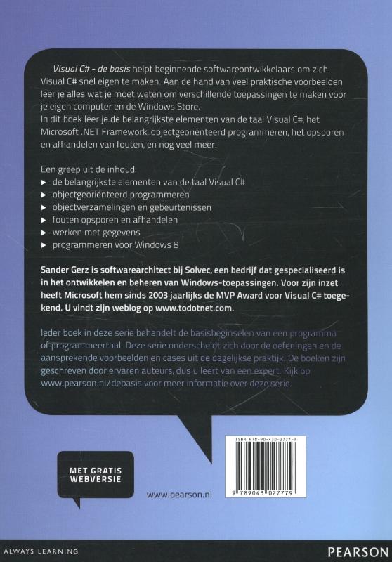 Achterkant van 2012