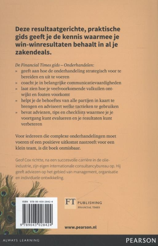 Achterkant van Onderhandelen
