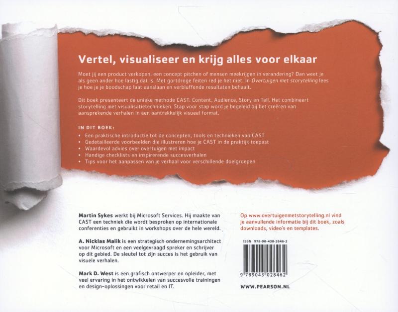 Achterkant van Overtuigen met storytelling