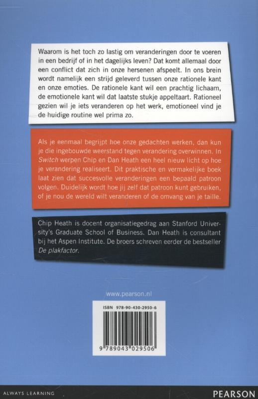 Achterkant van Switch