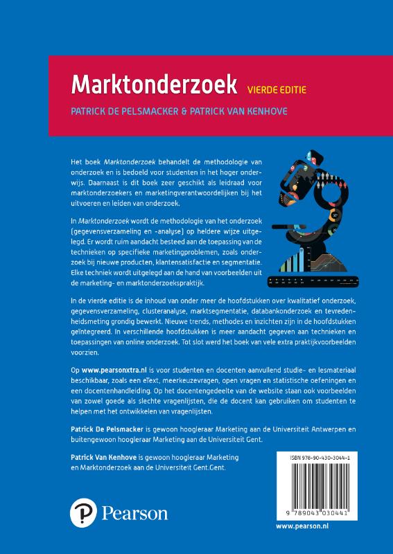 Achterkant van Marktonderzoek