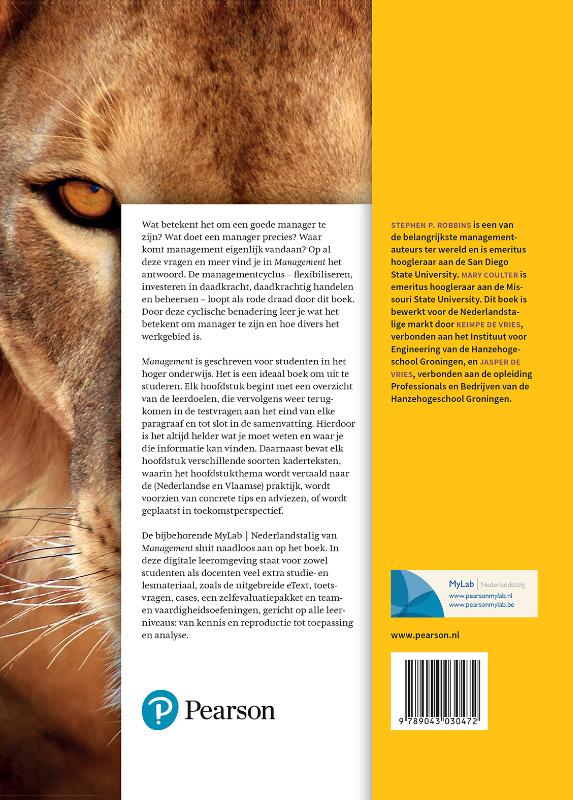 Achterkant van Management
