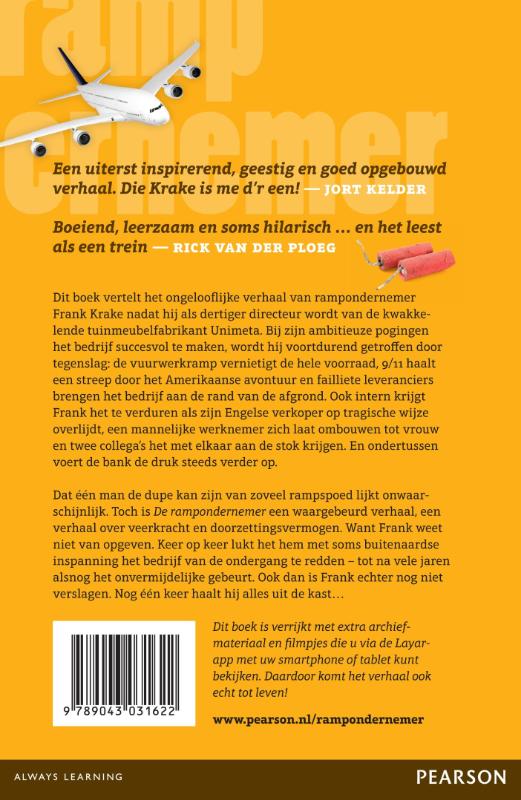 Achterkant van De rampondernemer