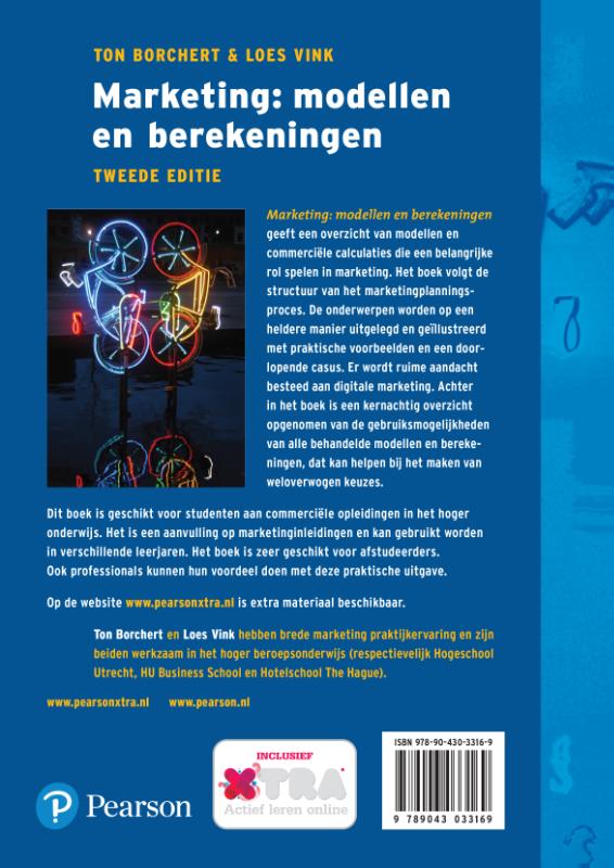 Achterkant van Marketing: modellen en berekeningen