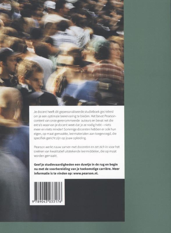 Achterkant van Psychologie