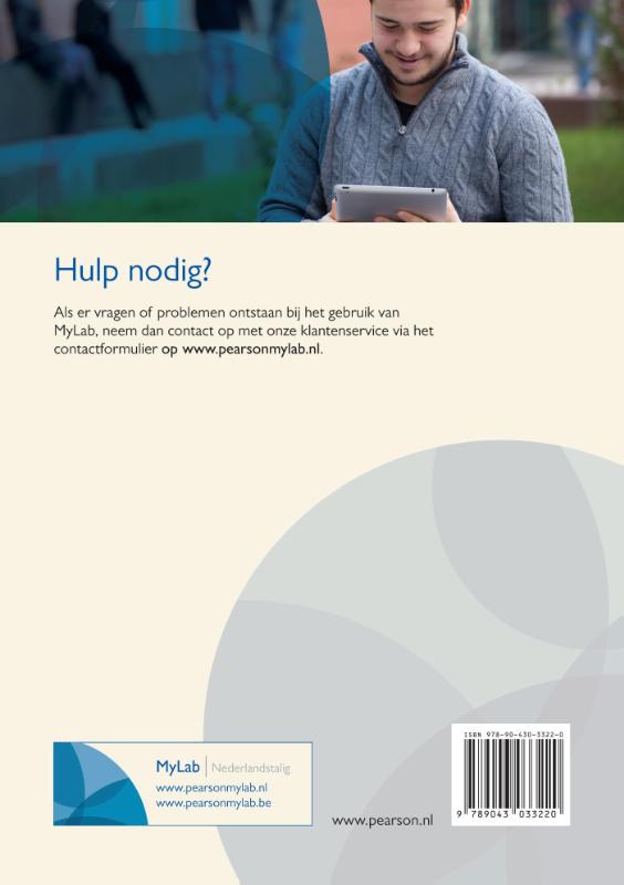 Achterkant van Strategisch merkenmanagement losse toegangscode MyLab Nederlandstalig
