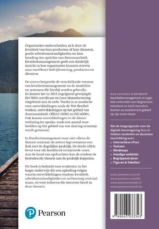 Achterkant van Kwaliteitsmanagement