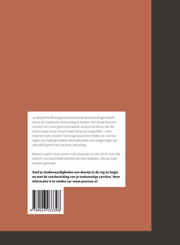 Achterkant van Ontwikkelingspsychologie
