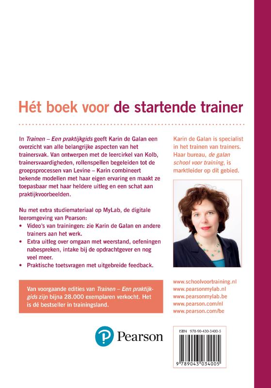 Achterkant van Trainen