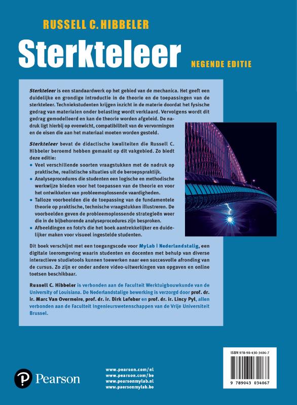 Achterkant van Sterkteleer