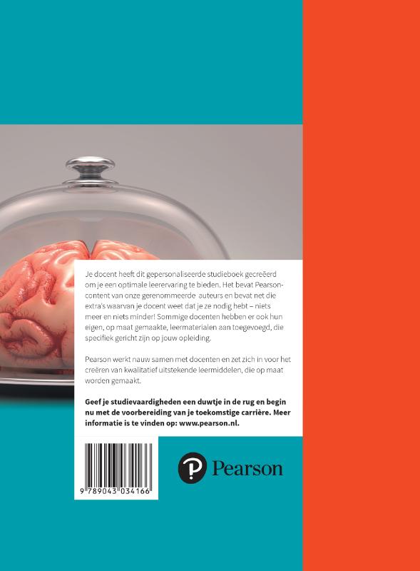 Achterkant van Algemene psychologie custom uitgave