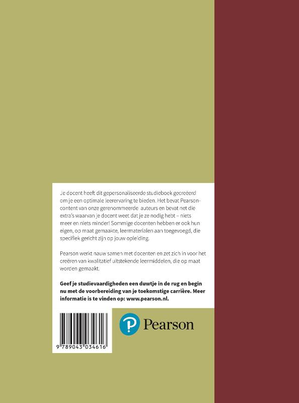 Achterkant van Psychologie