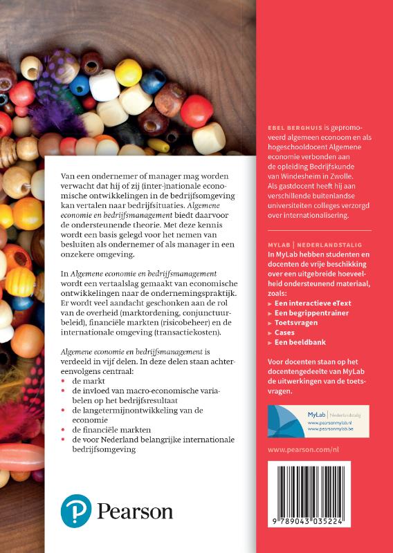 Achterkant van Algemene economie en bedrijfsmanagement