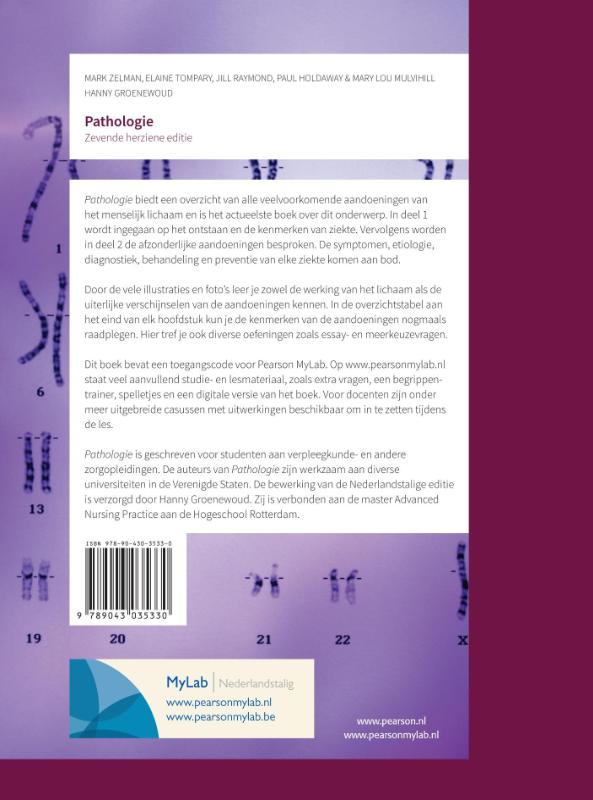 Achterkant van Pathologie