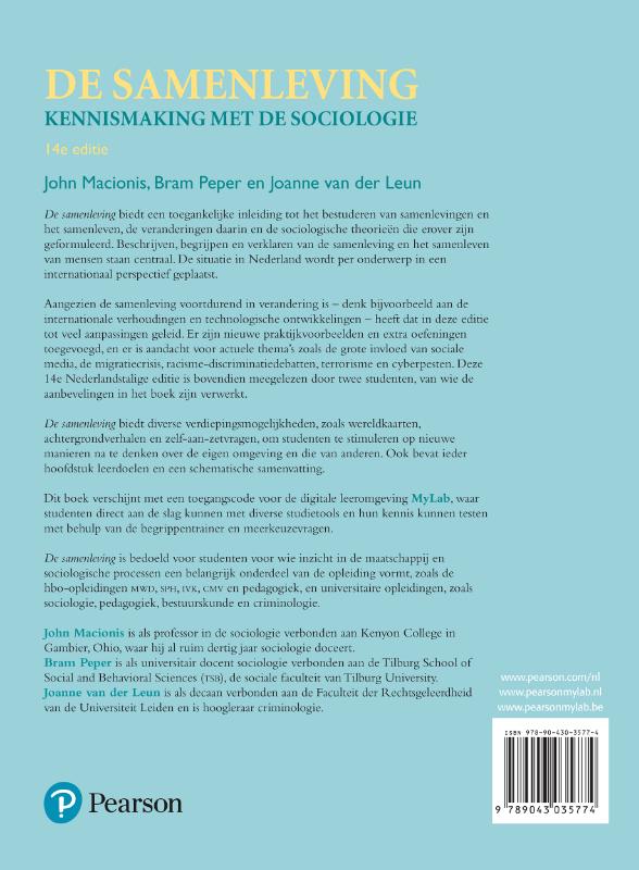 Achterkant van 14e editie