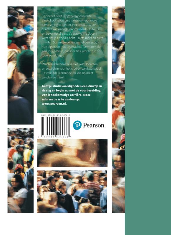 Achterkant van Custom editie voor Avans Academie voor Sociale Studies