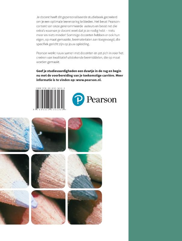 Achterkant van Ontwikkelingspsychologie, custom editie Avans Den Bosch