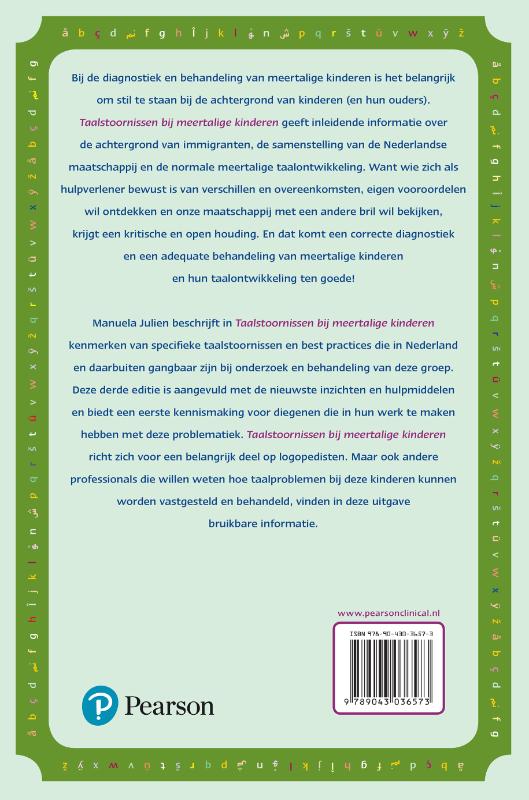 Achterkant van Taalstoornissen bij meertalige kinderen
