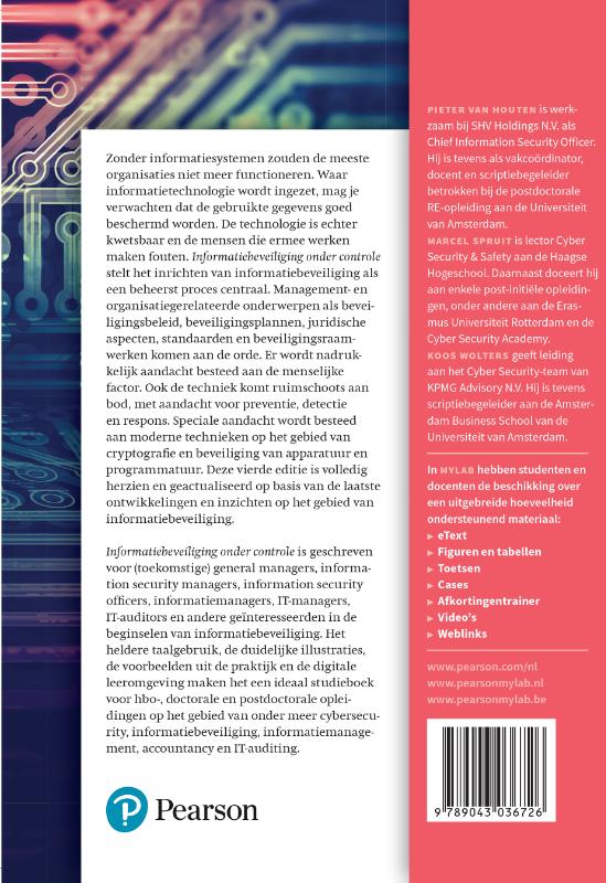 Achterkant van Informatiebeveiliging onder controle