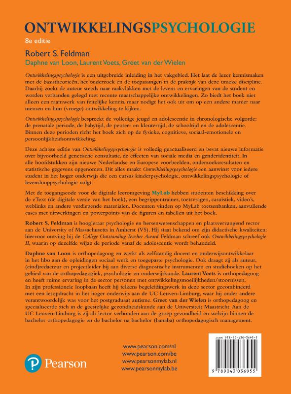 Achterkant van Ontwikkelingspsychologie