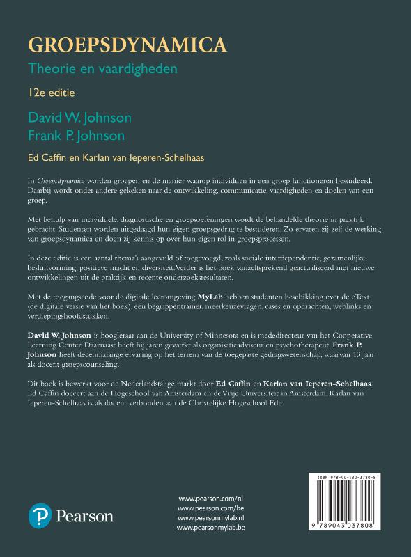 Achterkant van Groepsdynamica