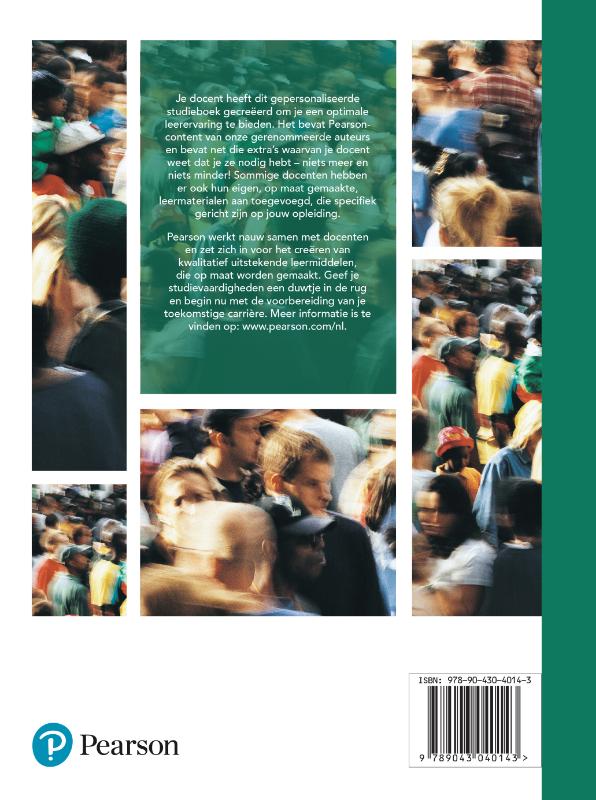 Achterkant van Sociologie, een inleiding