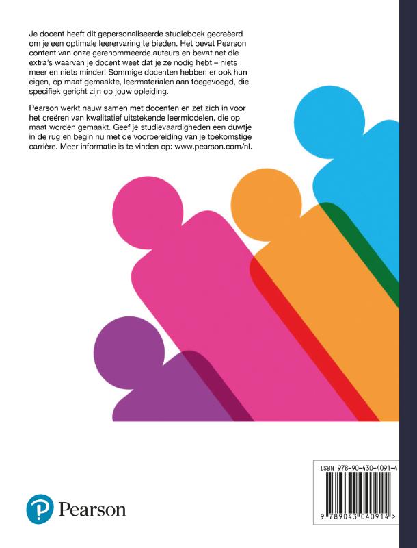 Achterkant van Ontwikkelingspsychologie, custom editie