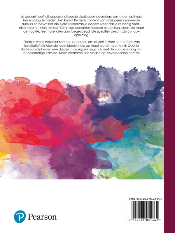 Achterkant van Psychologie, een inleiding