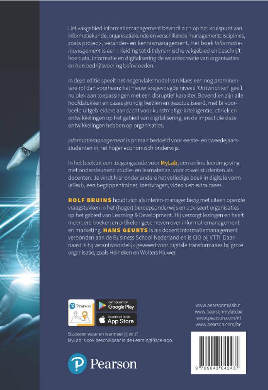 Achterkant van Informatiemanagement