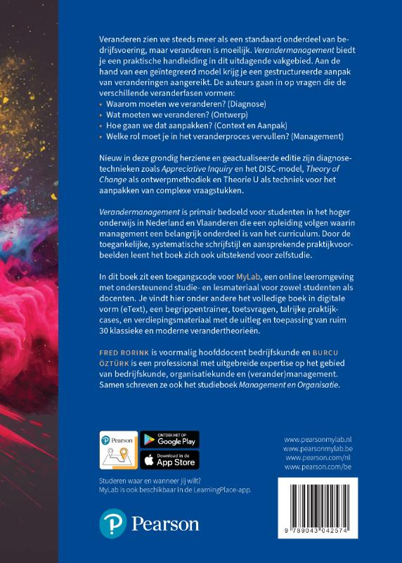 Achterkant van Verandermanagement