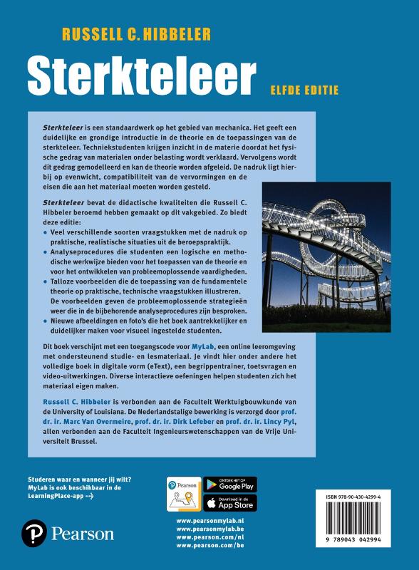 Achterkant van Sterkteleer