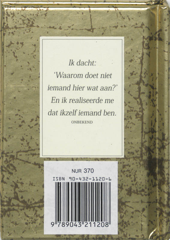Achterkant van Geloof in jezelf!