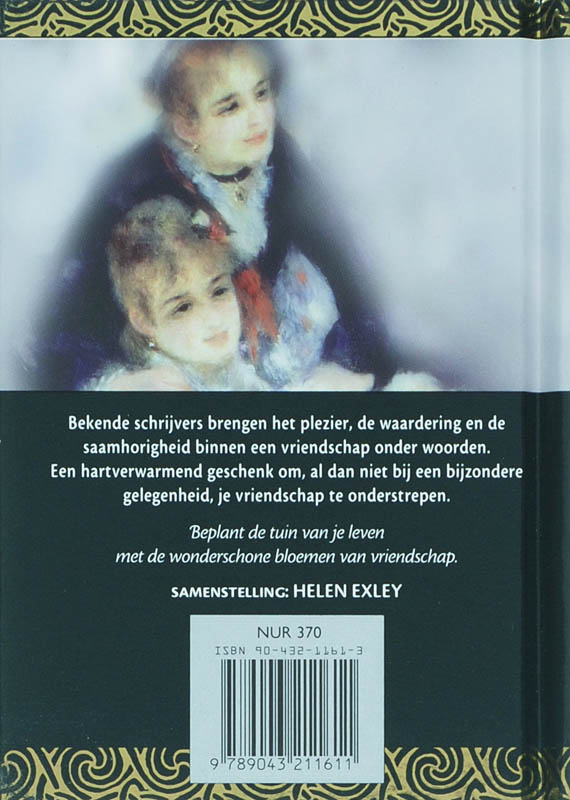 Achterkant van Spreuken over vriendschap