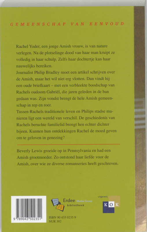 Achterkant van De boodschap