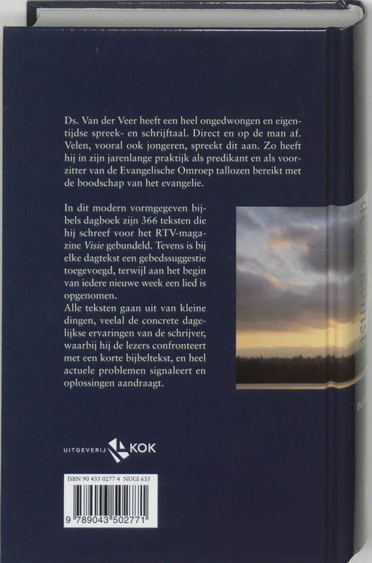 Achterkant van Geloven in de toekomst