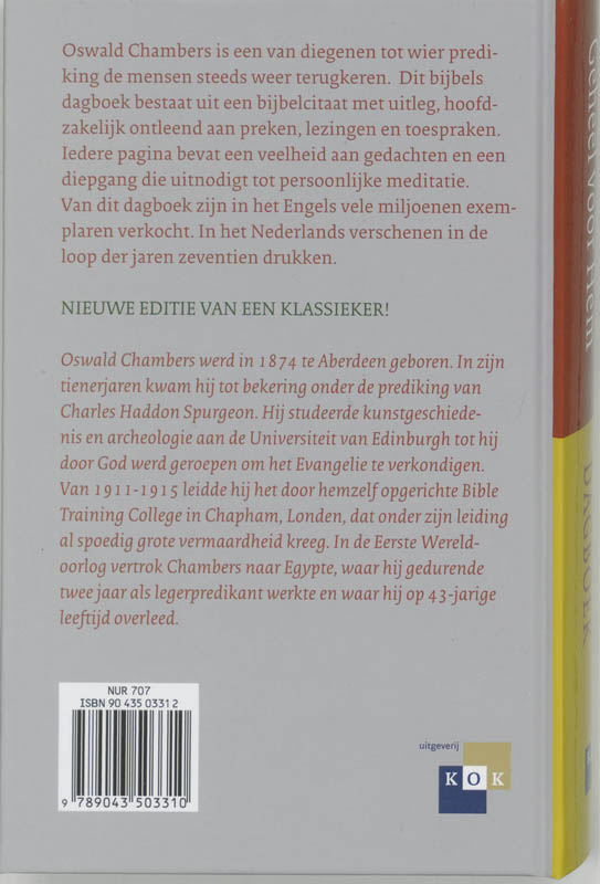 Achterkant van Geheel voor Hem