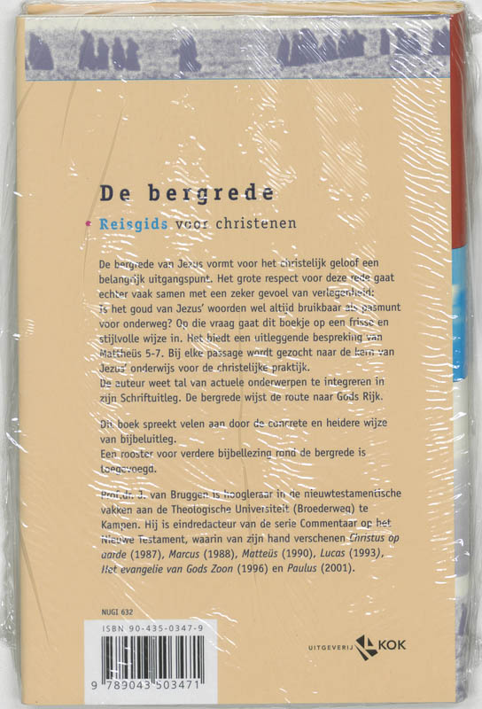 Achterkant van De Bergrede