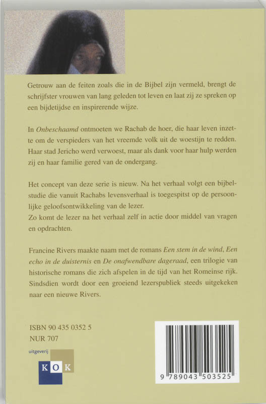 Achterkant van Onbeschaamd
