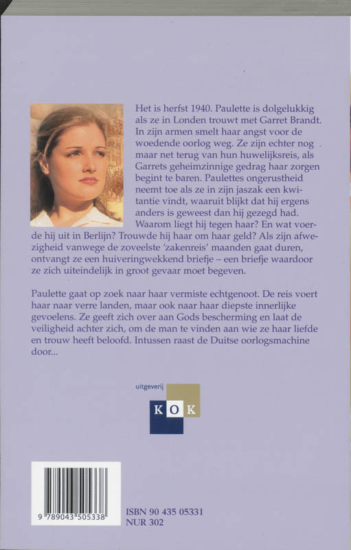 Achterkant van Reis door de duisternis