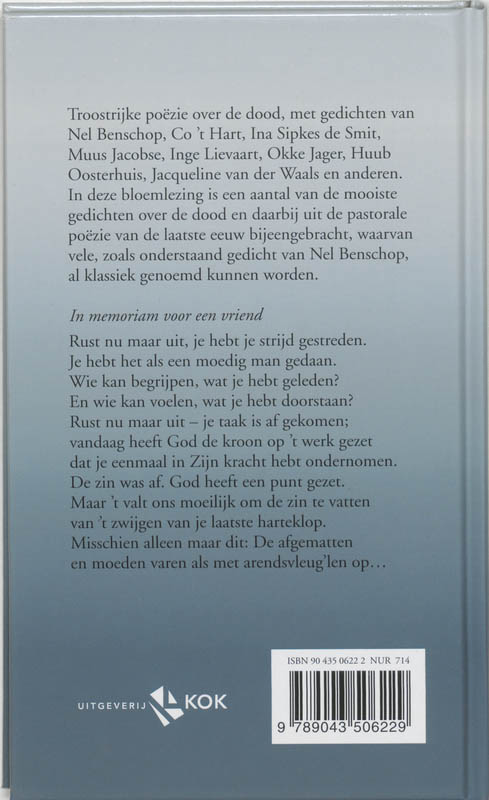 Achterkant van Rust nu maar uit