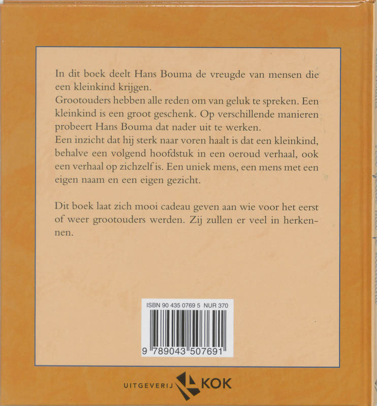 Achterkant van Veel geluk met je kleinkind