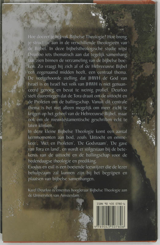 Achterkant van Exodus en Exil